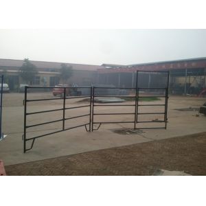 Welded Metal Cattle Fence Panels Australia Standard With Square / Oval / Round