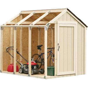 2mm Thickness Custom Shed Kit with Peak Roof Fast Framer Universal Storage Shed Framing Kit