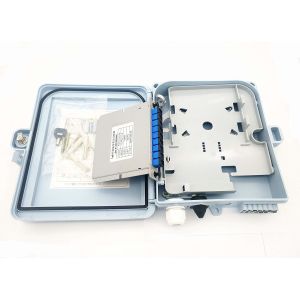 Hard Waterproof IP67 Fiber Termination Box PLC Splitter 1 X 16 SC / UPC With PC