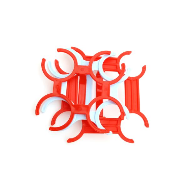 High Durability Secure Plastic Bottle Handle Tensile Strength For 4 Bottles Carry