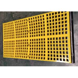30mm Openning High Wear Resistant Polyurethane Vibrating Screen Mesh Combines