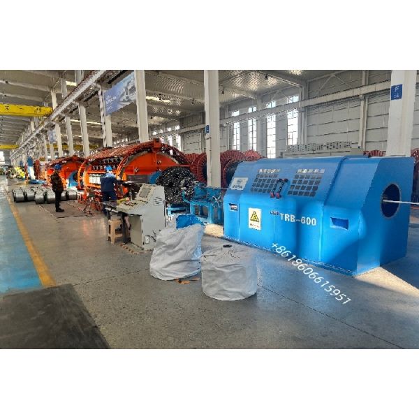 Rigid Frame Copper Wire Screening Machine KRB Steel Wire Armoring Machine