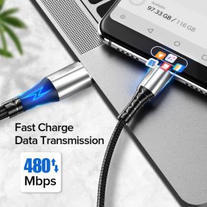Huawei Xiaomi Samsung Extended Joint 1M 5A USB C Cable