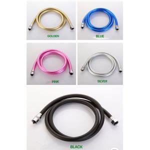 Five Layers Colourful PVC Shower Hose Explosion Proof Environmentally Friendly