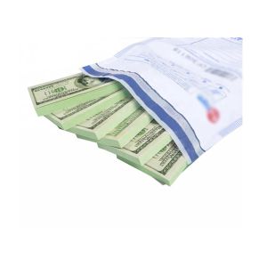 Express Mail Poly Tamper Evident Bag Screen Printing For Duty - Free Goods