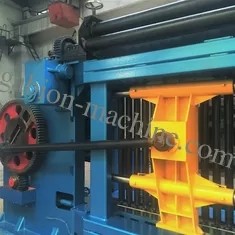 5 Twist Hexagonal 22kw 165m/H Gi Wire Net Making Gabion Machine