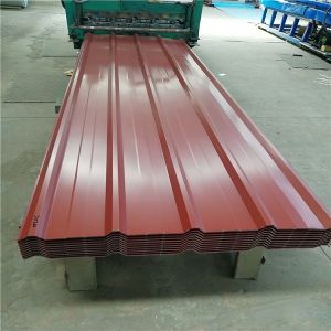 Q195 Q235A 750mm Corrugated Galvanized Sheet Metal 4x8 Color Coated
