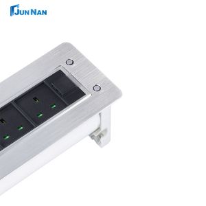 Hidden On Conference EU Power Plug Desk Socket