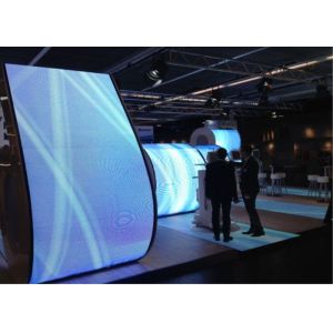 Light weight P4 flexible led display with Nationstar Leds for making circular