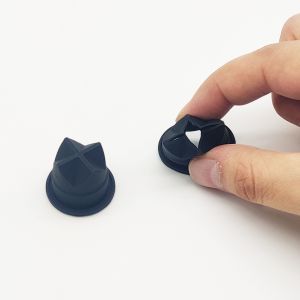 China Custom LSR Injection Cross Slit Valve Silicone Medical Valve on sale