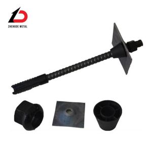 Customized Size 3/8′′ Full Threaded Steel Self Drilling Rock Bolt / Hollow