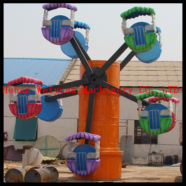Double Sides10 cabins Mini Ferris Wheel Children Games for park