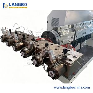 China Plastic Mbbr Biochip Biofilm Carrier Extrusion Making Machine Line Equipment on sale