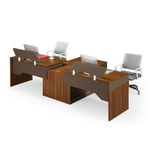 MFC Modular Modern Computer Desk , Office Computer Table Free Combination