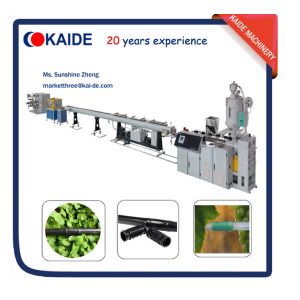 Cylindrical Drip Irrigation Pipe Production Line 80m/min KAIDE company