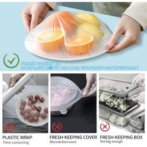 Food Covers,Reusable Elastic Food Storage Covers, Plastic Sealing Elastic