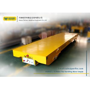 Wireless Control Electric Heavy Duty Handling Equipment , Rail Transfer Trolley