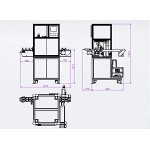 Wood Packaging Automatic Tax Stamp Labeling Machine for Capped Bottle
