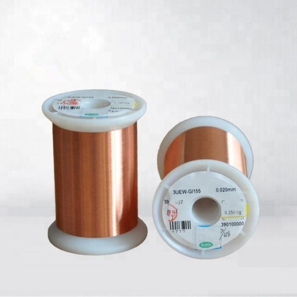 Quality Polyurethane Enameled Self Bonding Wire 1UEW Magnet Wire With High Electrical Conductivity for sale