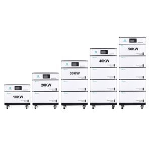 Stackable Solar Energy Storage Off Grid On Grid Home Indoor Use