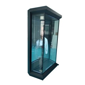 75 inch holobox with High Contrast LCD Transparent Display for Jewelry Luxury
