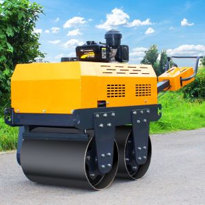 Wholesale New Mini Road Roller Compactor Double Drum Asphalt Vibratory Roller for Sale from china suppliers