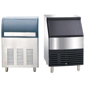 R134A Secop 128kgs Commercial Round Ice Cube Maker