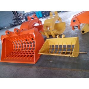 Professional High Efficiency Grid Bucket Excavator Skeleton Bucket For Excavator