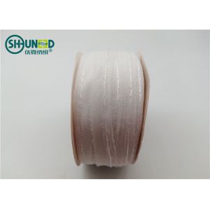 Eco - Friendly Woven Interlining Woven Edge Covered Tapes For Garment Shirts /