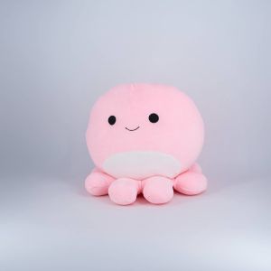 Soft Pink Octopus Plush Pillow Cozy Cuddly Marine Themed Cushion ODM OEM