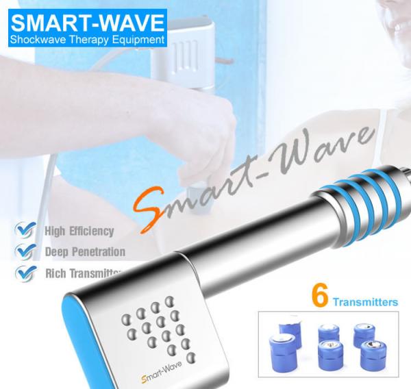 Air Compress Extracorporeal Shockwave Therapy Machine For Heel Pain / Muscular Injury