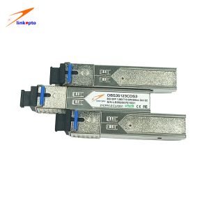 Wholesale SC Ethernet 1.25G 3KM BIDI SFP Modules T1310 /R1550nm from china suppliers
