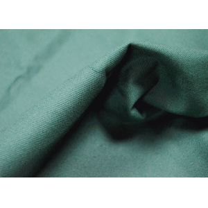 Green Color 100 Cotton Canvas For Garment Waterproof Fire Retardant