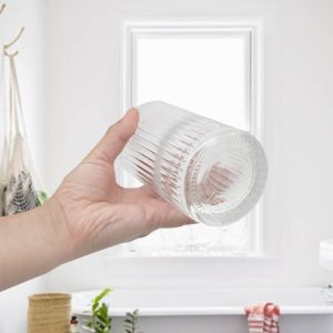 Embossed Electroplated Glass Whiskey Bottle 15cm Height