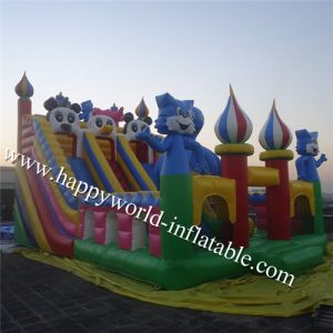 Wholesale disney inflatable dry slide , inflatable car slide , comercial kids slide from china suppliers
