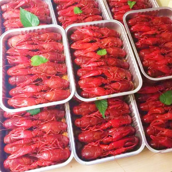 1200ml rectangular aluminum foil sealed box