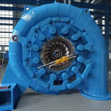 Durability Hydro Turbine Generator With Customized Model 5m-500m Water Head 50HZ