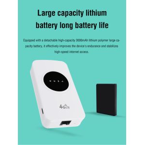 Universal 4G Pocket WiFi Router With ESIM And SIM Card Slots WiFi Router With 4G