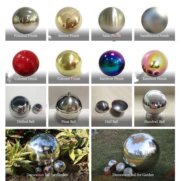 304 Hollow Stainless Steel Ball With Hole Metal Sphere With Thread Hole 38.1mm