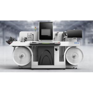Automatic Varnishing And Cold Foil Stamping Digital Label Enhancer