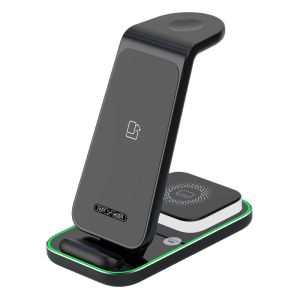 Four In One Holder Wireless Charging Bracket Night Light Phone Charger