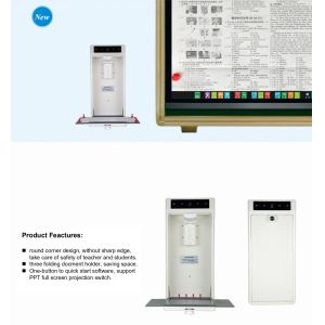 Wall Mounted Visualizer Document Camera 8 Mega Pixel