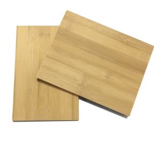 Horizontal Laminated Flat Grain Bamboo Plywood Panels Customized