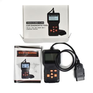 Xtruck Y10 OBD2 Scanner and Car Diagnostic Tool with Read/Erase Fault Codes I/M