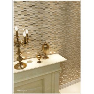fireplace backsplash tile crystal glass mosaic tile LABG06