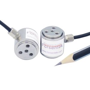 Flanged Thrust Sensor 100N Actuator Thrust Measurement 200N Thrust Load Cell