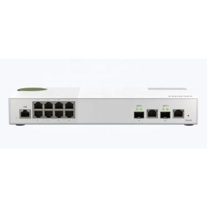QSW-M2108-2C  Two 10GbE SFP+/RJ45 Composite Ports And Eight 2.5GbE Ethernet Ports Web-based NMS Switch
