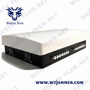 Cellular 700MHz-6000MHz Signal Jammer 100 Meters GSM 3G 4G 5G Mobile Phone