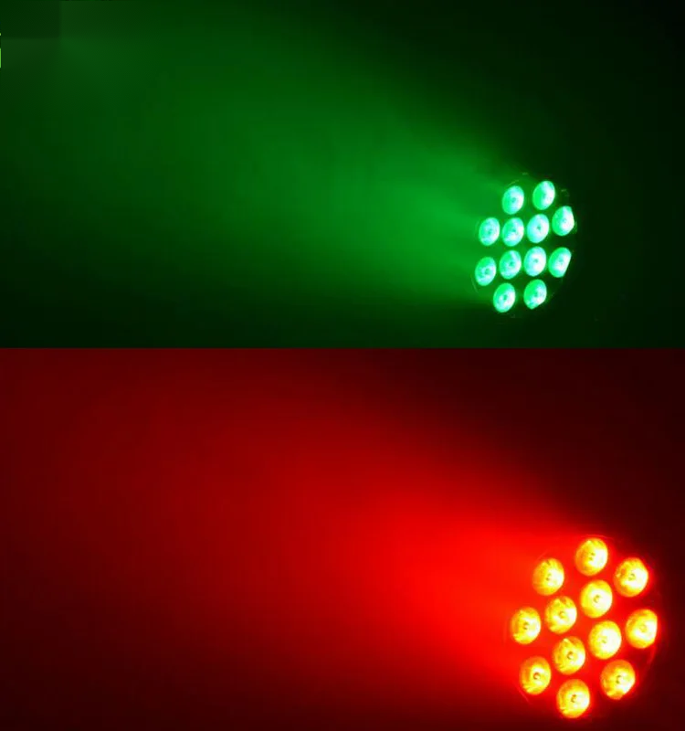 Waterproof Aluminum RGBW 4in1 LED Par Lights 12*12w Flat Par IP65