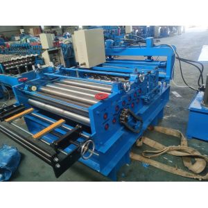 Colour Steel Or Galvanized Cutting Flattening Coil Slitting Machine